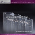 Professional factory custom Small-middle Sized clear acrylic light box / acrylic jewelry box / acrylic makeup box